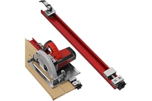 Skill Saw Guide Rail - Cutting Guide for Circular Saw - Adjustable Woodworking Cutter Attachment Clamp Base for Precision Too