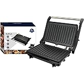 Axuro GrillForce Electric Grill,2025 New Axuro Smokeless Dual-Sided 1000W High-Heat Countertop Grill,Dishwasher Safe