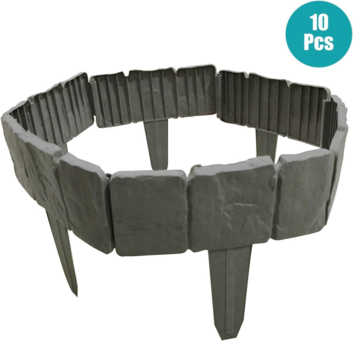 Garden Fence Decorative, Plastic Garden Fencing Roll, Fence Recyclable