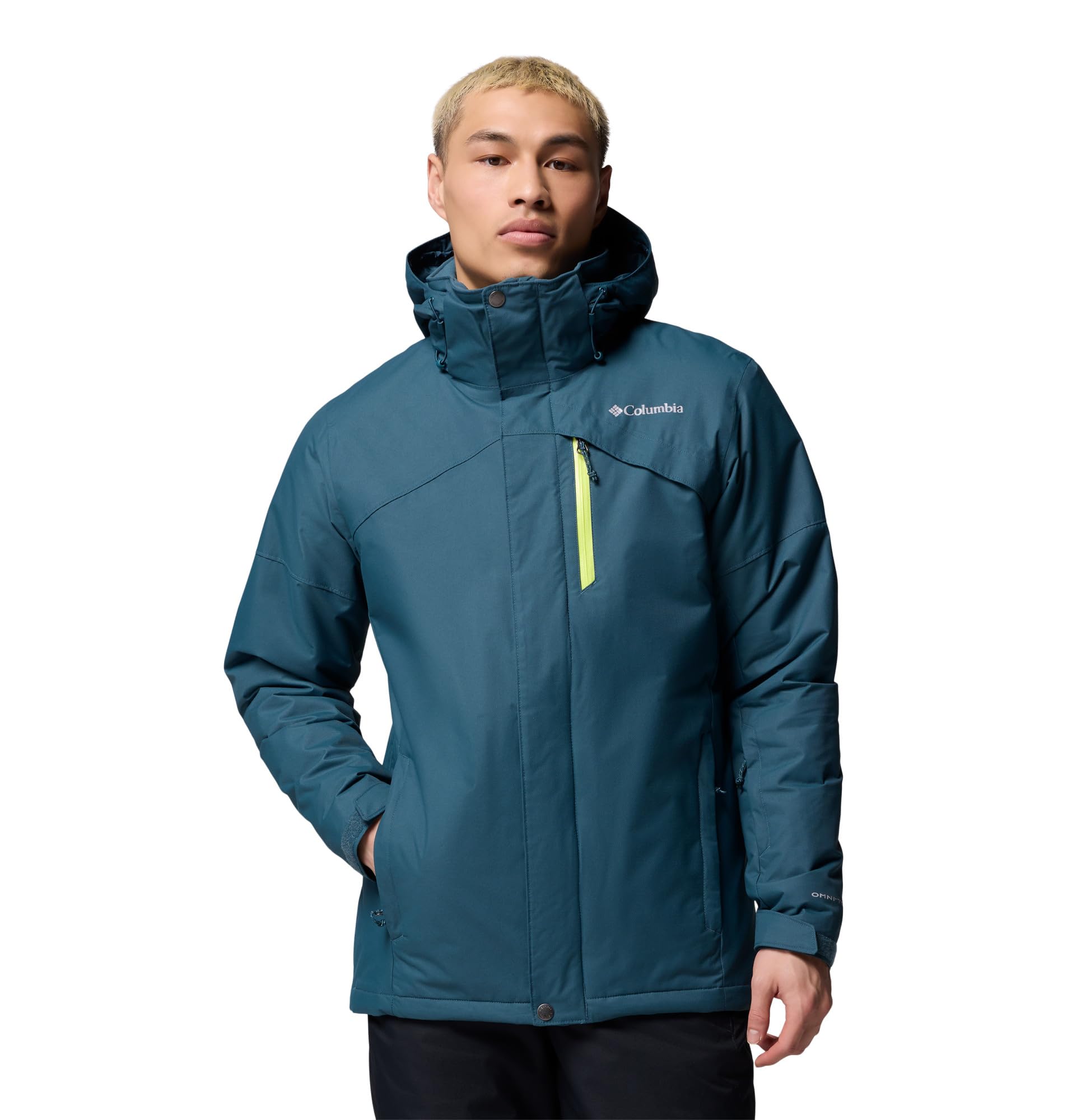 Columbia Mens Last Tracks II Jacket, Everblue, 6X