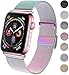 GBPOOT Compatible for Apple Watch Band 38mm 40mm 42mm 44mm, Wristband Loop Replacement Band for Iwatch Series 4,Series 3,Series 2,Series 1,Colorful,38mm/40mm