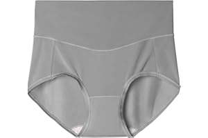 Heevina Womens Underwear High Waisted For Women Panties Tummy Control Soft Seamless Full Coverage Shaping Panty