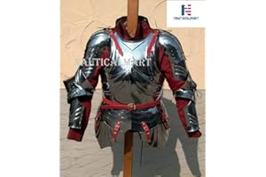 NAUTICALMART Medieval LARP Fantasy Costume Steel Armour Cuirass Breastplate