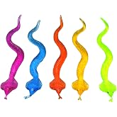 EDDORBE Super Stretch Sticky Mochi Squishy,Kids Party Favors,Stocking Stuffers,Goody Bag Fillers,Easter Basket Stuffers,Kids Birthday Gifts,Classroom Quiet Fidgets Toys (Big Snake, 5)