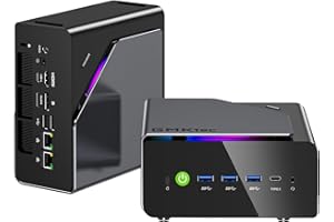 GMKtec K15 AI Mini PC Oculink, Intel Core Ultra 5 125U 48GB DDR5 RAM 1TB SSD, Desktop Computer AI Boost, 3X M.2 2280 Storage 
