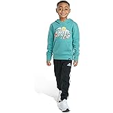 adidas boys 2-piece Long Sleeve Graphic Fleece Pullover & Jogger Set