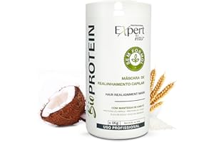 EXPERT HAIR Bio Protein Botox Hair Treatment - Formaldehyde-Free Straightening, Anti-Frizz Keratin with Organic Keratin for Sleek Hair, 1kg