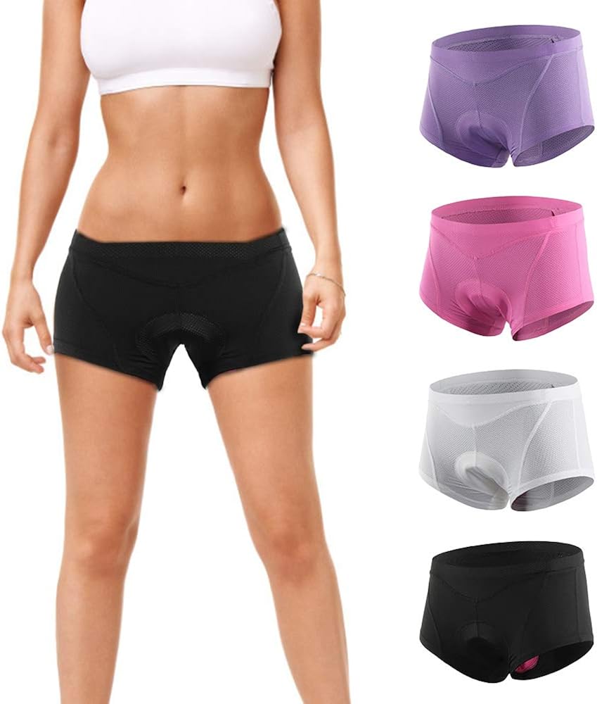 Lixada Cycling Shorts 3D Padded MTB Bicycle Bike Shorts Breathable Quick Dry Shorts: Clothing