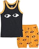 Vaenait Baby Kids Boys 2 Pieces Sleeveless Pajama