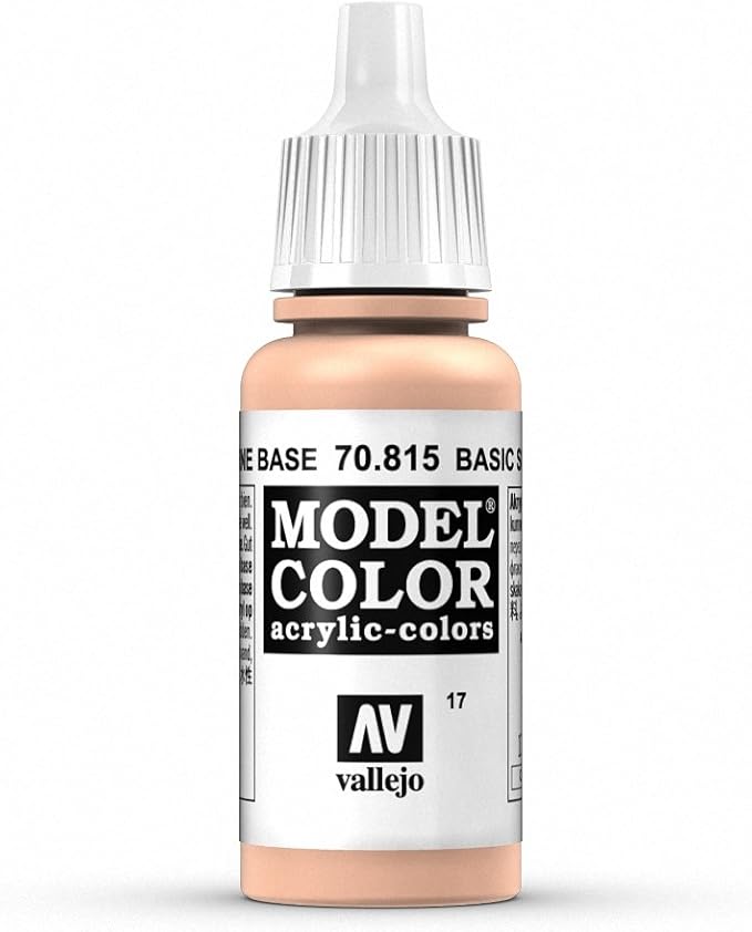 Vallejo Model Color 17 ml Acrylic Paint Basic Skintone Acrylicos