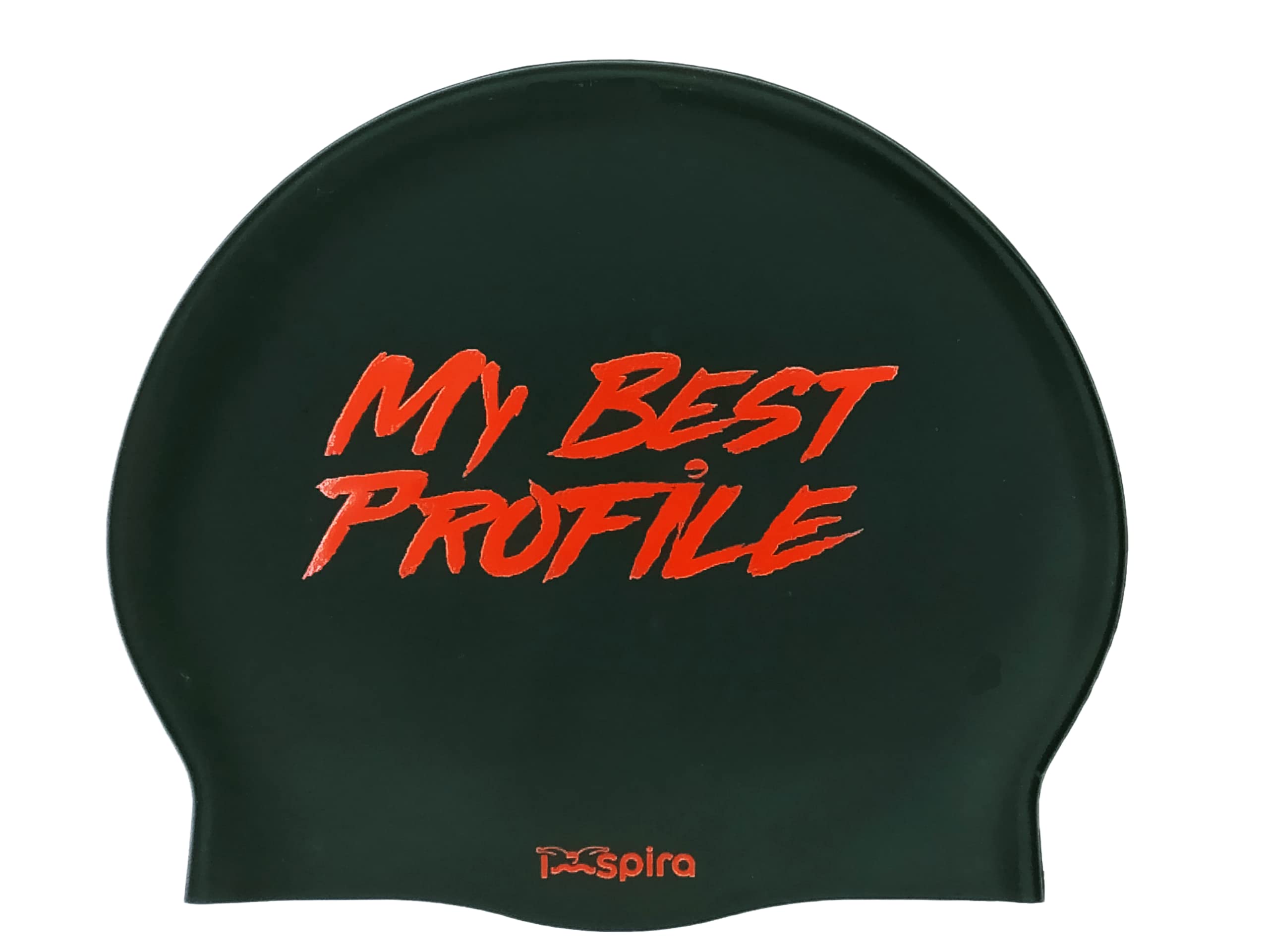 MY BEST PROFILE Silicone Swimming Cap | Swim Cap | Pool Cap | Great comfort and fit | Art and Swimming