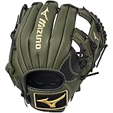 Mizuno GMVP1154P4 MVP Prime BB | Infielder Baseball Glove | 11.5" | Center Pocket Design | Deep 3 Web