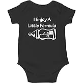 I Enjoy A Little Formula - Funny Baby Essentials Bodysuit - Baby Boy Romper Newborn Girl Clothes