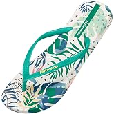 Hotmarzz Women's Flip Flops Bohemia Floral Print Sandals Beach Slippers