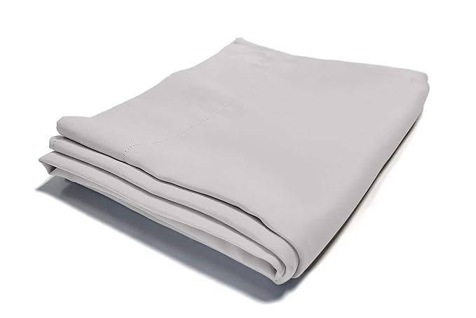 Victoria M. Aurora Verdunkelungsvorhang Blickdicht Thermovorhang mit Kräuselband 140 x 245cm Silber-Weiss