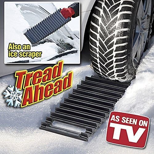 Tread Ahead Tire Traction System for Snow, Ice, or Sand - Grip Aid - Snow Chain Alternative