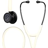 3M Littmann Cardiology IV Diagnostic Stethoscope, 6186C, More Than 2X as Loud, Weighs Less, 27" Alabaster Satin-Finish Tube f