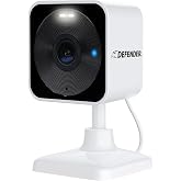 Defender GO 2K AI Powered WiFi Indoor/Outdoor Home, Business, Pet, Baby Security Camera, AI Detection, Dual Band, Spotlight/Siren, Color Night Vision, 2-Way Talk, Works with ClearVu App