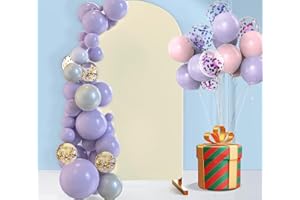 Moeput Arch Backdrop Cover 7.2FT Beige Spandex Fitted Wedding Arch Stand Covers Round Top Chiara Arch Backdrop Panels for Wedding Ceremony Birthday Party Banquet Decoration (7.2 FT, Beige)