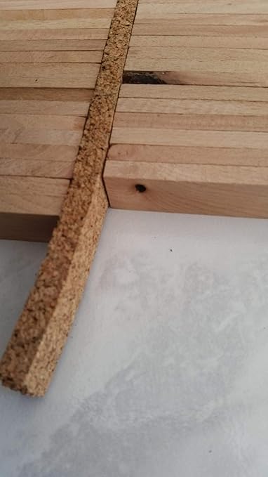 Korkstreifen/Dehnungsfuge/Randleiste aus Kork für Parkett Böden Fenster