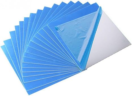 Amazon ケイ ララ ミラーシール 鏡シール ウォールミラー 割れない鏡 カット可 16枚セット 15cm角 貼る鏡 粘着タイプ ミラーステッカー どこでもミラー ミラーフィルムシール スペースミラー ウォールステッカー オンライン通販