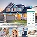 WiFi Smart Power Strip YWTESCH Smart Multi Outlet Surge Protector Compatible with Alexa Remote Control with 4 AC Outlets and 4 USB Ports Via Android iOS Smartphone Tablets