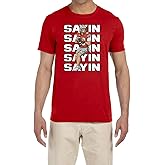 Red Ohio Julian Sayin Text Pic T-Shirt