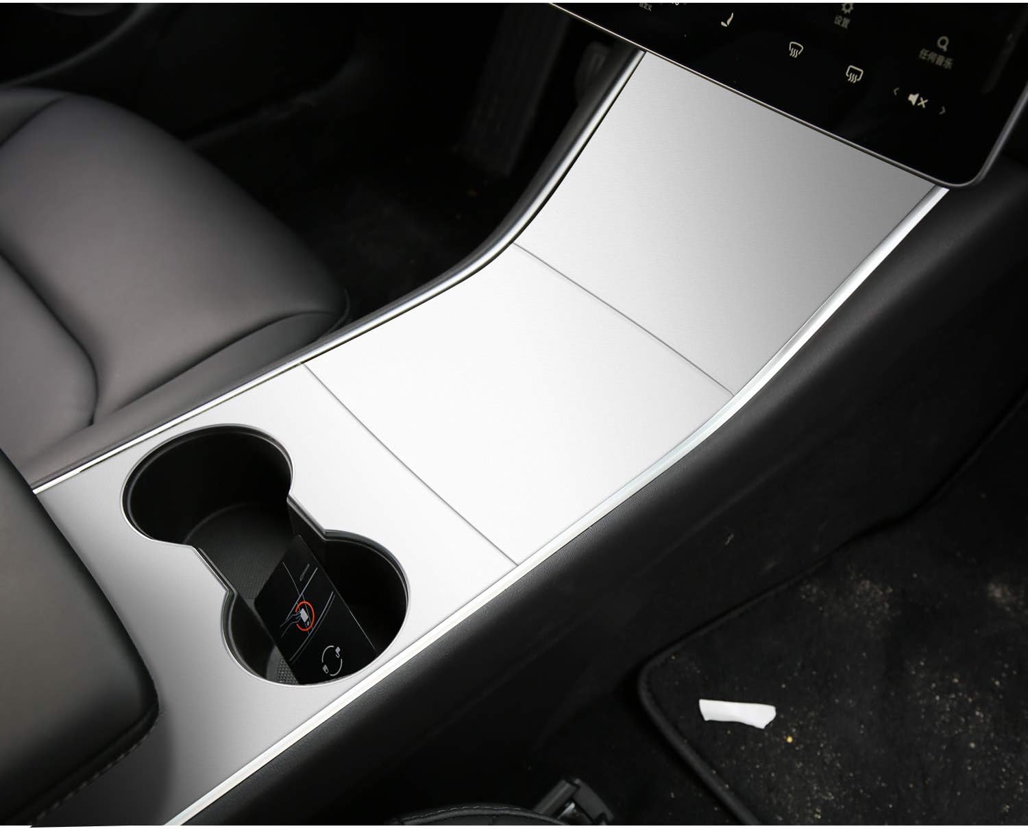 BASENOR Tesla Model 3 Door Sill Wrap Clear Protection Kit Car Stickers