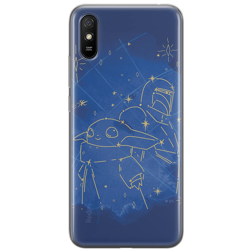 ERT GROUP mobile phone case for Xiaomi REDMI 9A original and officially Licensed Star Wars pattern Baby Yoda 023 optimally adapted to the shape of the mobile phone, case made of TPU