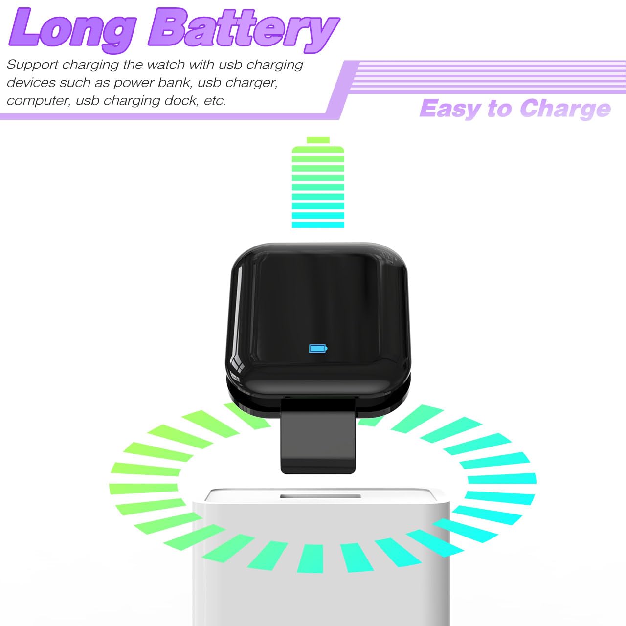 synwoo Kids Step Counter Watch, Digital Pedometer, Fitness Tracker Wristwatch, Waterproof Sport Watch, for Children Boys Girls Teens