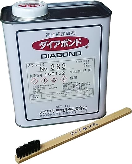 Amazon 靴用ボンド 修理用接着剤 ダイアボンドｎｏ ８８８ 1ｋｇ缶 接着剤 パテ 補助剤 通販