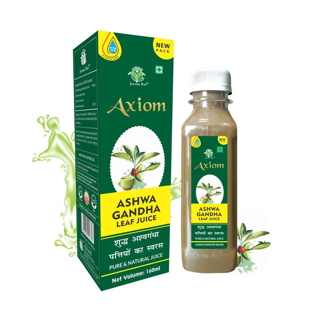 JEEVAN RAS Jeevanras Axiom Ayurveda Ashwagandha Leaf Juice Pack of_2 Amazon.in Industrial