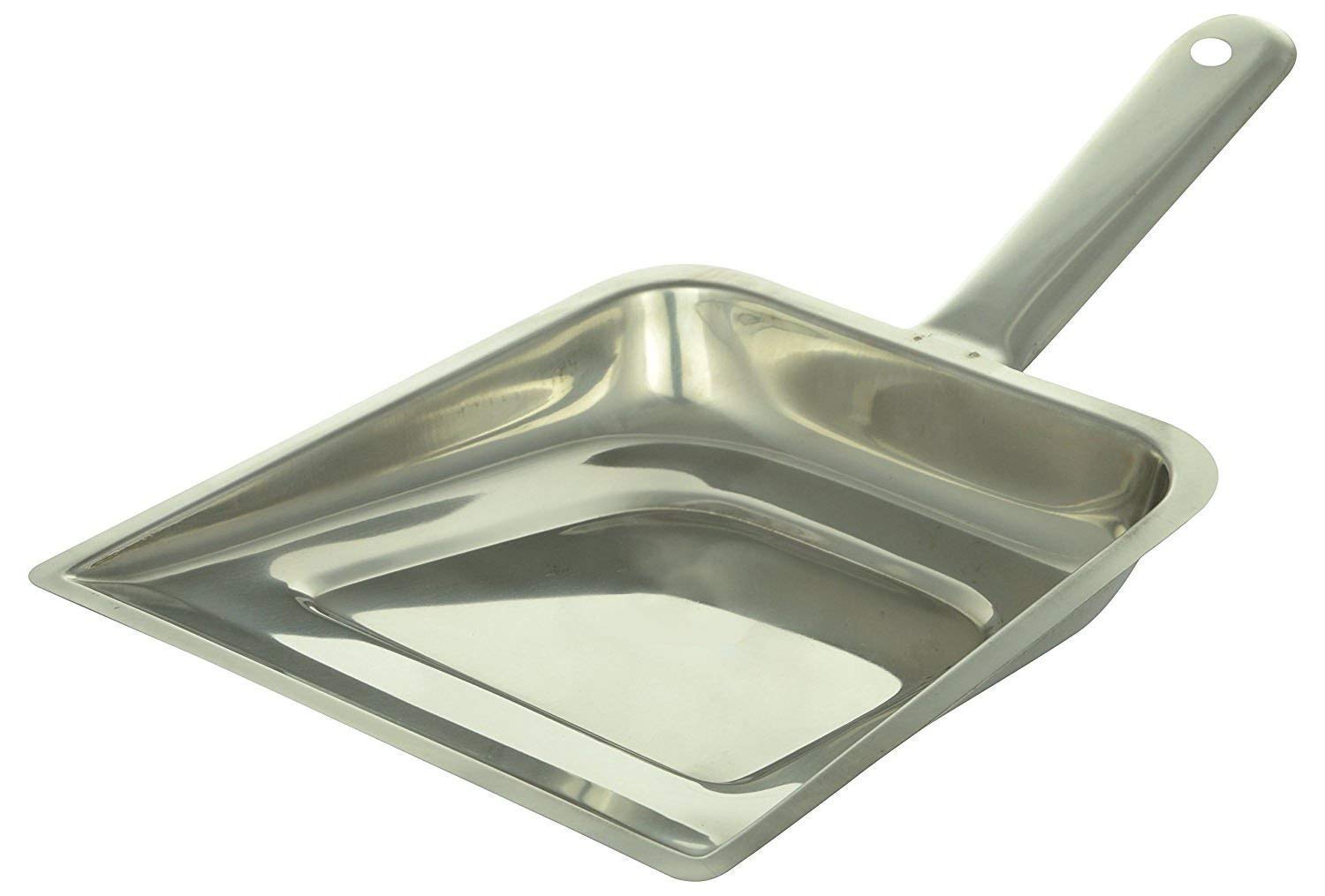 Garden Of Arts Stainless Steel dust pan, Dustpan, Supadi,Dust Collector Pan for Home and Kitchen
