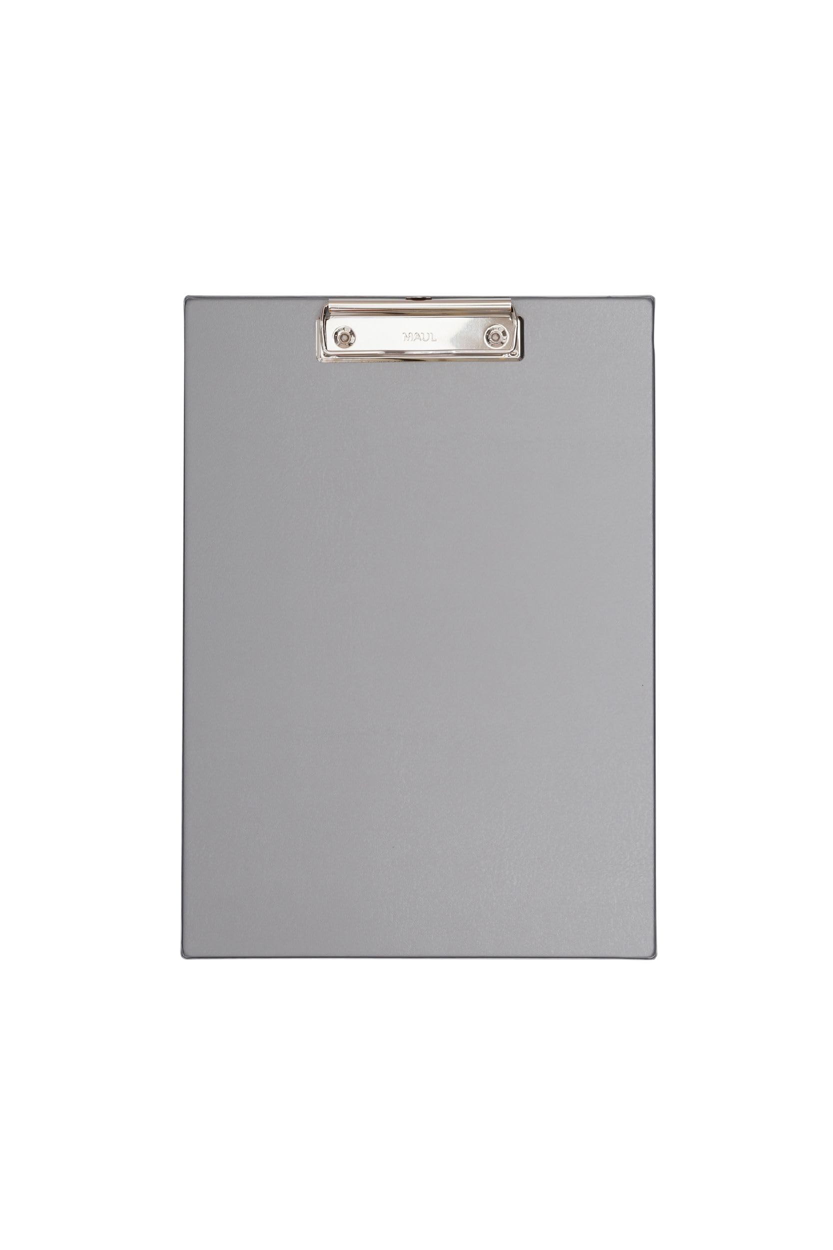 MAUL 2335295 A4 Portrait Clipboard with Foil Cover - Silver