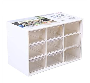 Vdnsi Desk Craft Organizer Storage Mini Drawer Organizer For
