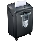 Bonsaii Paper Shredder, 18-Sheet 60-Minutes Paper Shredder for Office Heavy Duty Cross-Cut Shredder with 6 Gallon Pullout Bas