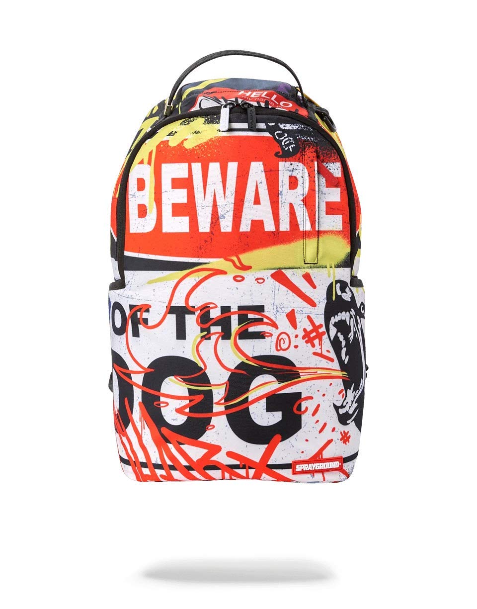 SPRAYGROUND BACKPACK BEWARE OF THE DOG BACKPACK