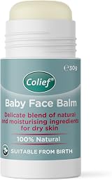 Colief Baby Face Balm Stick 100% Natural Shea Butter Rosehip Chamomile Coconut view 3