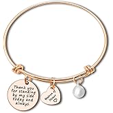 Dabihu Matron of Honor Bridesmaid Gifts from Bride Matron of Honor Proposal Gifts Wedding Gift for Best Friends Sister Wedding Party Gifts Rose Gold Adjustable Appreciation Gifts