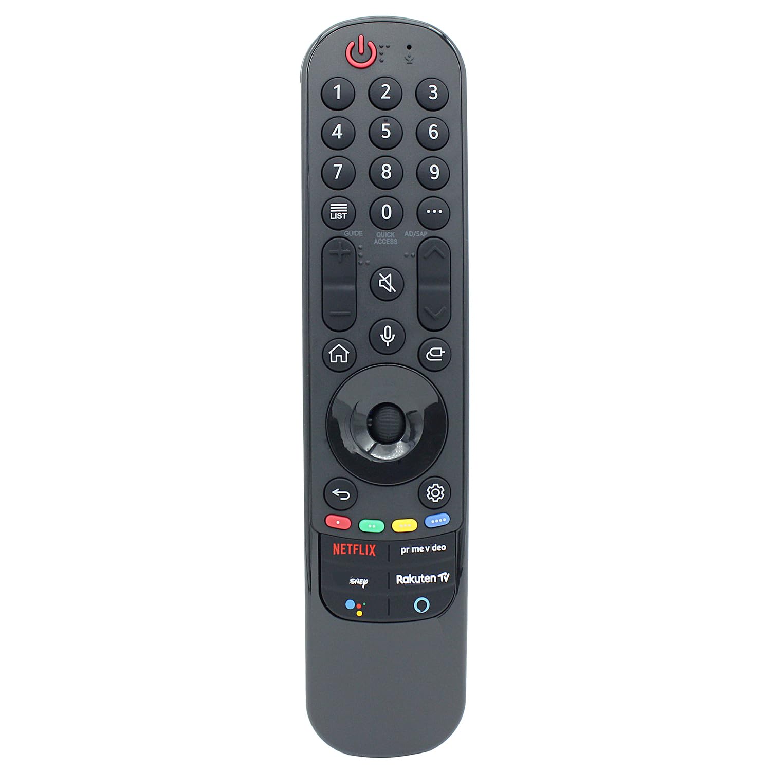 MR21GC AN-MR21GC IR Remote Control Replacement for LG Smart Rakuten TV 43NANO756PR 43UP76906LE 43UP77006LB 43UP78006LB 43UP80006LR 43UP81006LA 43UP81006LR.AEK 50NANO756PA 50NANO756PR
