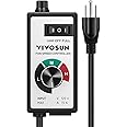 VIVOSUN Variable Fan Speed Controller, Speed Adjuster for Inline Duct Fan in Ventilation System
