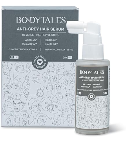 Amazon.com : JVNX Grey Hair Prime Serum with Arcolys, Biotin