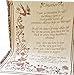 Manual 46 X 60-Inch Mother's Day Fringed 2.5-Layer Throw, Mother Poem