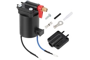 X4XZ 5007356 Fuel Primer Choke Solenoid for OMC Johnson Evinrude Replace# 5007356 5828665 397909