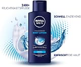 NIVEA MEN Revitalising Body Lotion 250ml Vitamin E 24+ Hour Moisture Men's Care view 2