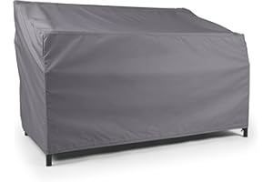 Covermates Outdoor Sofa Loveseat Cover - Water Resistant Polyester, Drawcord Hem, Mesh Vents, Seating and Chair Covers, 94W x 40D x 40H, Charcoal