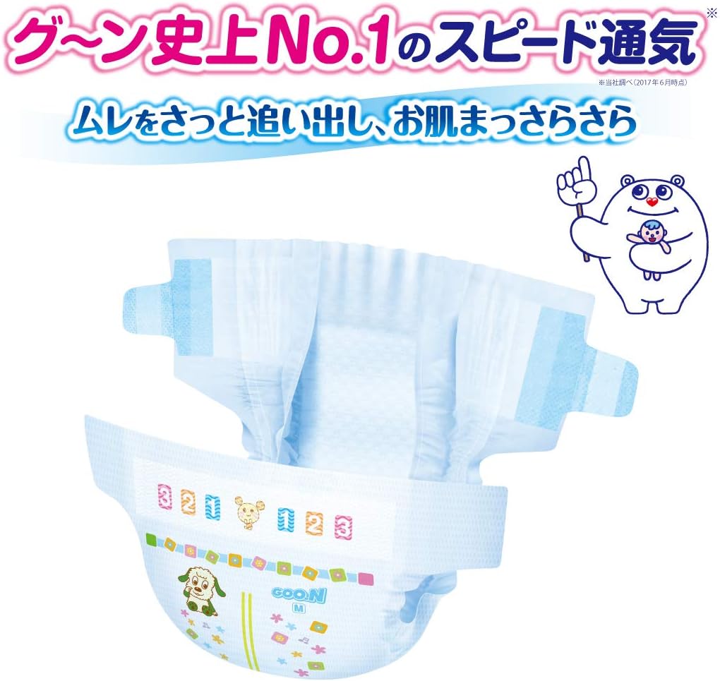 Amazon テープ Mサイズ グーン 6 11kg 枚 グーン おむつ