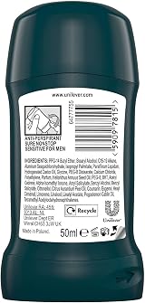 Sure Men Sensitive Antiperspirant Deodorant Stick 72H Nonstop Protection Pack view 8