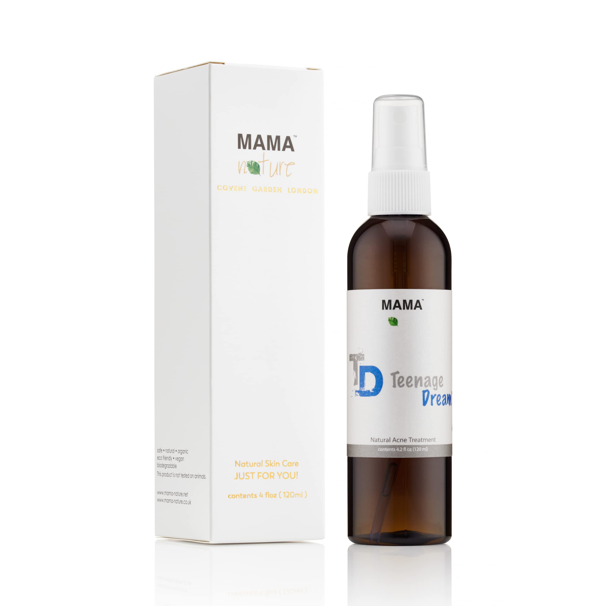 Anti Spot & Blemish Acne Cream – Mama Nature Teenage Dream - Handmade in the UK. 3.5 fl oz/100 ml