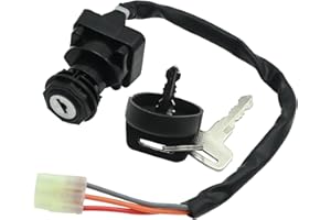 EATAKWARD 3430-040 Ignition Key Switch Replacement for Arctic CAT ATV 250 300 400 500 FIS MRP Man Replacement for Suzuki LT-Z